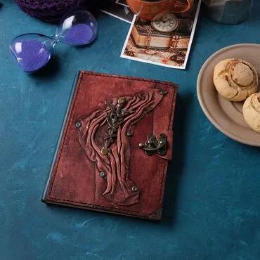 Medium Leather Notebook
