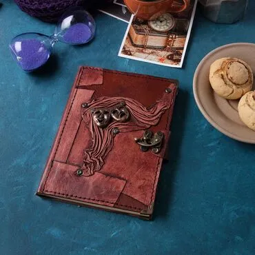 Toptan Trend Tasarım Temalı Orta Boy Deri Defter