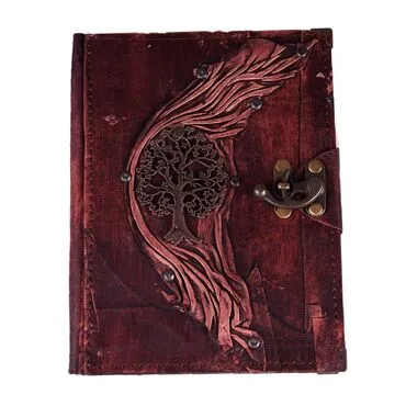 Toptan Trend Tasarım Temalı Büyük Boy Deri Defter - 2