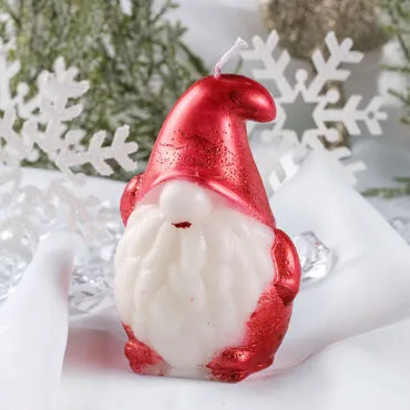 Santa Claus Candle Number 2 Design