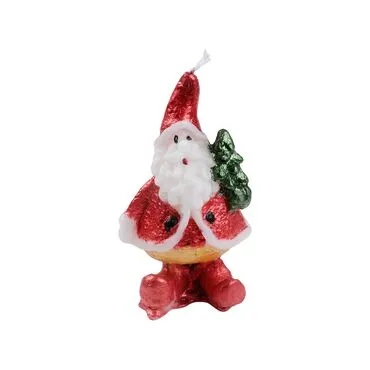 Santa Claus Candle Number 3 Design - Standart - 2