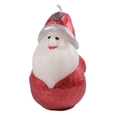 Santa Claus Candle Number 4 Design - Standart - 2