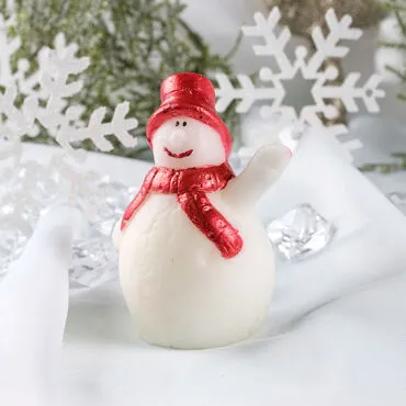 Snowman Candle Number 2 Design