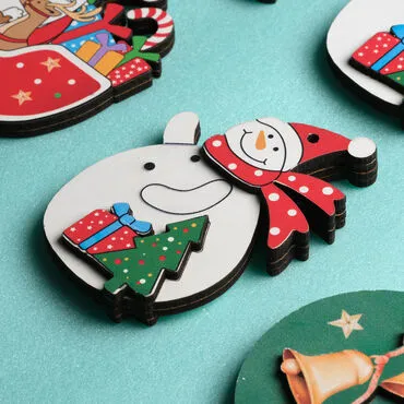 Christmas Themed Decade Christmas Decorations - Standart - 8