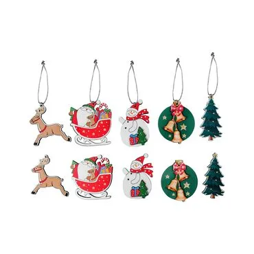 Christmas Themed Decade Christmas Decorations - Standart - 9