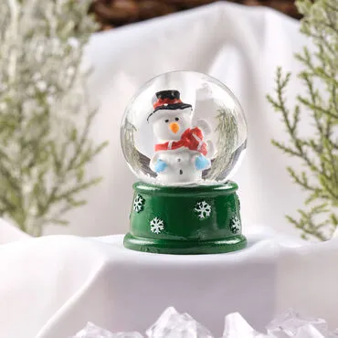 Christmas Themed Polyester Hybrid Snow Ball 45 mm - 11