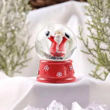 Christmas Themed Polyester Hybrid Snow Ball 45 mm - 13