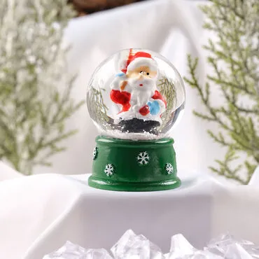 Christmas Themed Polyester Hybrid Snow Ball 45 mm - 14
