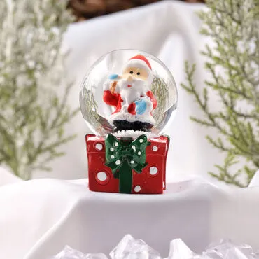 Christmas Themed Polyester Hybrid Snow Ball 45 mm - 15