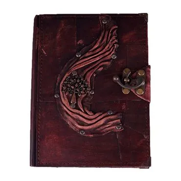 Toptan Trend Tasarım Temalı Büyük Boy Deri Defter - 10