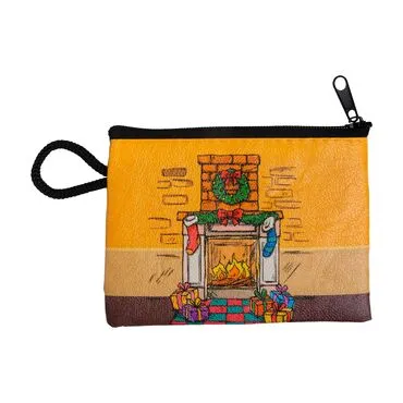 Christmas Themed Turkish Woven Wallet  113x80x8 mm - 13
