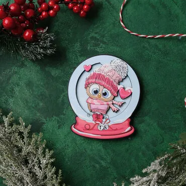 Christmas Themed Nine Christmas Magnet Set - Standart - 4