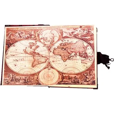 Goat Themed Medium Leather Notebook - 4