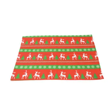 Christmas Themed Customised Serigraphy Printed Hand Towel 600x400 mm