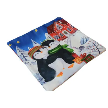 Christmas Themed Customised Digital Printed Cushion 400x400 mm - 8