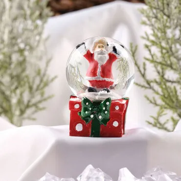 Merry Santa Claus Gift Snow Globe