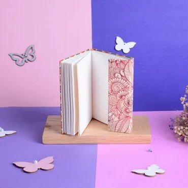 Toptan Kadınlar Gününe Özel Küçük Renkli Defter - Standart - 2