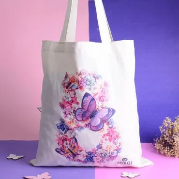 Customizable Women's Day Design Tote Bag