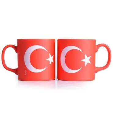 Wholesale Flag Themed Colorful Ceramic Mug - 4