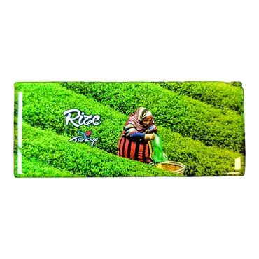 Rize Themed Epoxy Dome Panaromic Souvenir Fridge Magnet 120x50 cm - 6