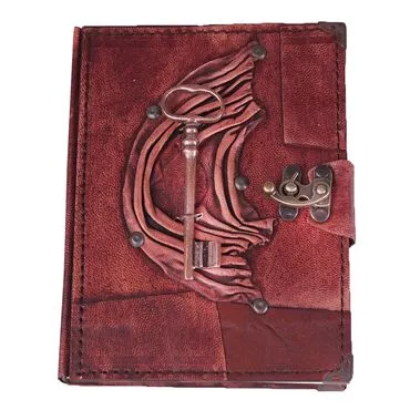 Toptan Trend Tasarım Temalı Orta Boy Deri Defter - 8