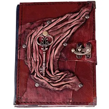 Toptan Trend Tasarım Temalı Orta Boy Deri Defter - 4