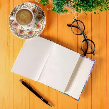 Mandala Themed Custom Printed Notebook With Magnetic Lid 100x140x15 mm - 3