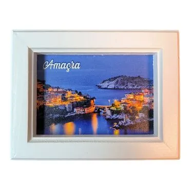 Amasra Themed Small Wooden Printed Frame 120x150 mm