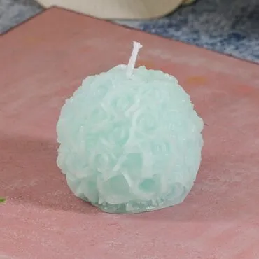 Rose Shaped Sphere Candle - 5