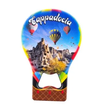Cappodocia Themed Uv Balloon Shaped Bottle Opener