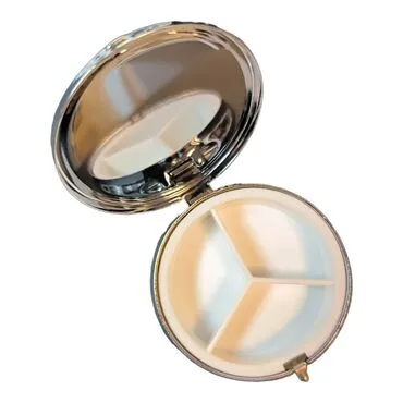 Tekirdag Themed Customised Epoxy Round Pill Box 50x15 mm - 3