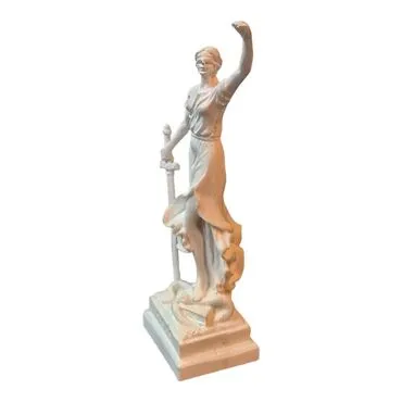 The Goddess Of Justice Themis White Polyester Trinket - Standart - 2