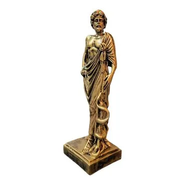 Toptan Asclepi̇us Yilanli Polyester Bi̇blo 220*85*60mm - 2