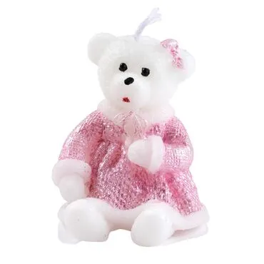 Christmas Teddy Bear Candle - Standart - 2