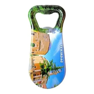 Tekirdag Themed Customised Uv Printed  Plastic Base Plastic Base Bottle Opener 95x43 mm - 4