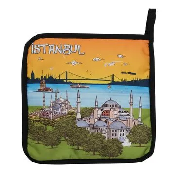 Toptan İstanbul Temalı Myros Dijital Baskı Tutamaç 200x200 mm - 7