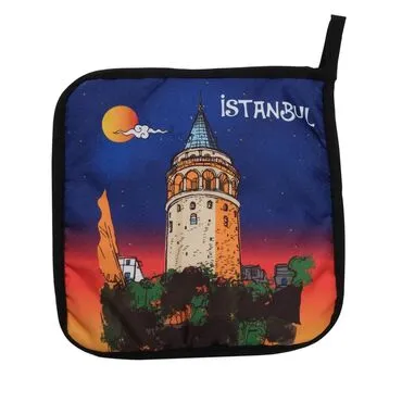 Toptan İstanbul Temalı Myros Dijital Baskı Tutamaç 200x200 mm - 8