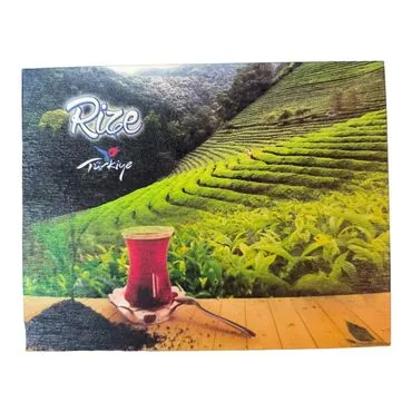 Toptan Rize Temalı Myros Ahşap Kartpostal 116x150 mm - 5
