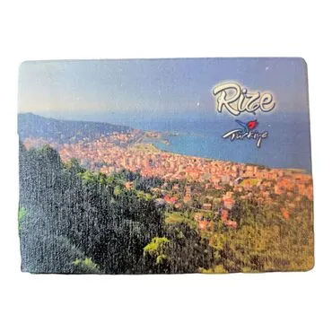 Toptan Rize Temalı Myros Ahşap Kartpostal 116x150 mm - 7