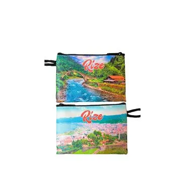 Rize Themed Turkish Woven Wallet  113x80x8 mm - 3