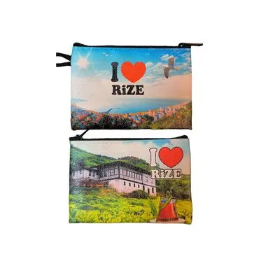 Rize Themed Turkish Woven Wallet  113x80x8 mm - 4