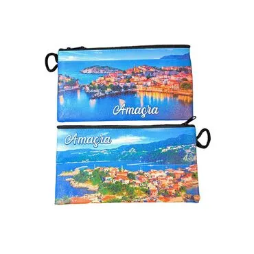 Amasra Themed Turkish Woven Wallet  183x97x8 mm - 3