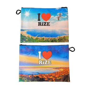 Rize Themed Turkish Woven Wallet 215x155x8 mm - 3
