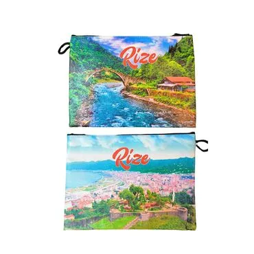 Rize Themed Turkish Woven Wallet 215x155x8 mm - 4