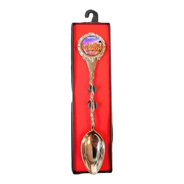 Tekirdag Themed Collectible Souvenir Metal Tea Spon With Giftbox 25x130 mm - 3