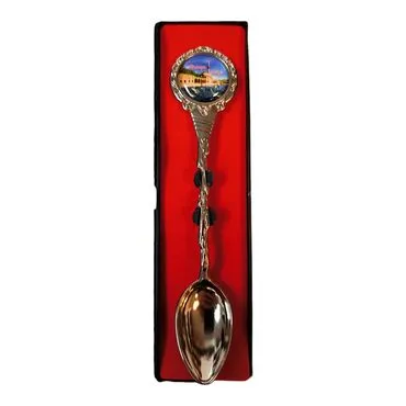 Toptan Şanlıurfa Temalı Myros Metal Hatıra Kaşık 25x130 mm - 3