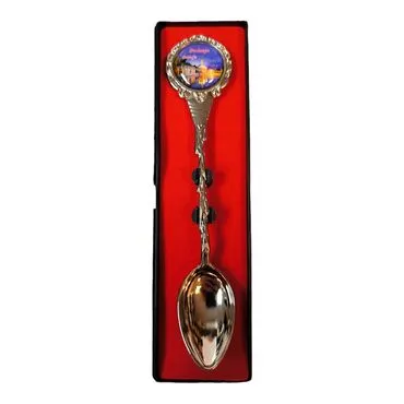 Toptan Şanlıurfa Temalı Myros Metal Hatıra Kaşık 25x130 mm - 4