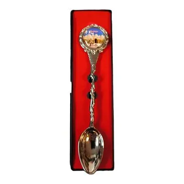 Toptan Şanlıurfa Temalı Myros Metal Hatıra Kaşık 25x130 mm - 5