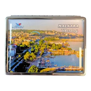 Tekirdag Themed Metal Cigarette Case 103x80x11 mm - 3