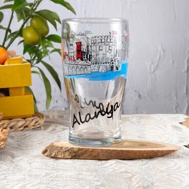 Alanya Themed Beer Glass